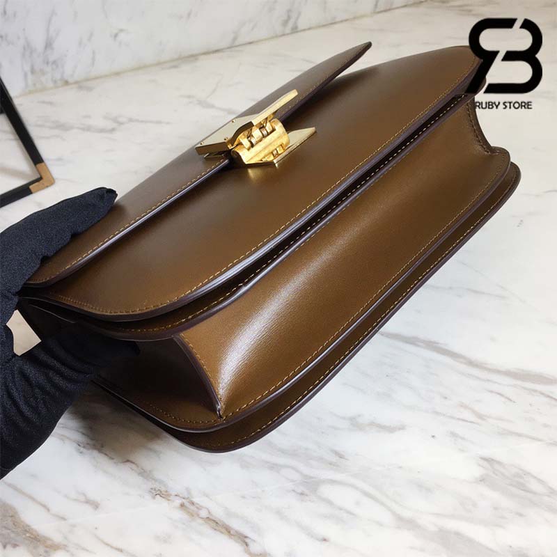 Túi Celine Medium Classic Bag In Box Calfskin Camel Best Quality | Ruby  Luxury
