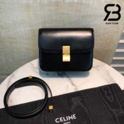 Túi Celine Teen Classic Bag In Box Calfskin Đen Best Quality