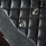 Túi Chanel Classic Large / Jumbo Màu Đen Caviar Khóa Bạc 30CM Best Quality