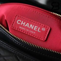 Túi Chanel Gabrielle Large Hobo Bag Màu Đen Calfskin Logo Handle Strap 28CM Best Quality