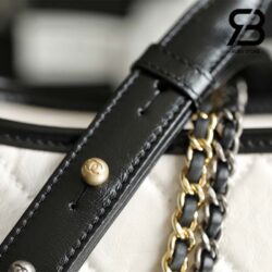 Túi Chanel Gabrielle Small Hobo Bag Màu Trắng Đen Calfskin 20CM Best Quality