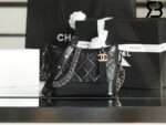 Túi Chanel Gabrielle Small Hobo Bag Màu Đen Calfskin 20CM Best Quality