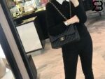 Túi Chanel Classic Large / Jumbo Màu Đen Caviar Khóa Vàng 30CM Best Quality