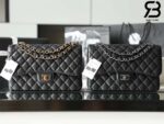 Túi Chanel Classic Large / Jumbo Màu Đen Caviar Khóa Vàng 30CM Best Quality