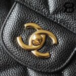 Túi Chanel Classic Large / Jumbo Màu Đen Caviar Khóa Vàng 30CM Best Quality