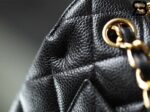 Túi Chanel Classic Large / Jumbo Màu Đen Caviar Khóa Vàng 30CM Best Quality