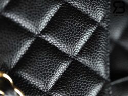 Túi Chanel Classic Large / Jumbo Màu Đen Caviar Khóa Vàng 30CM Best Quality