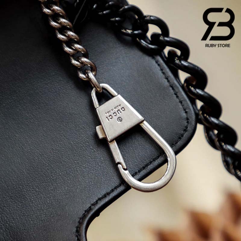 Túi Gucci GG Marmont Belt Bag Đen 16CM Best Quality