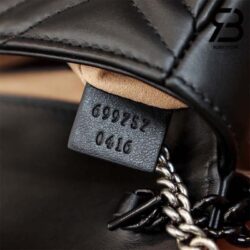 Túi Gucci GG Marmont Belt Bag Đen 16CM Best Quality