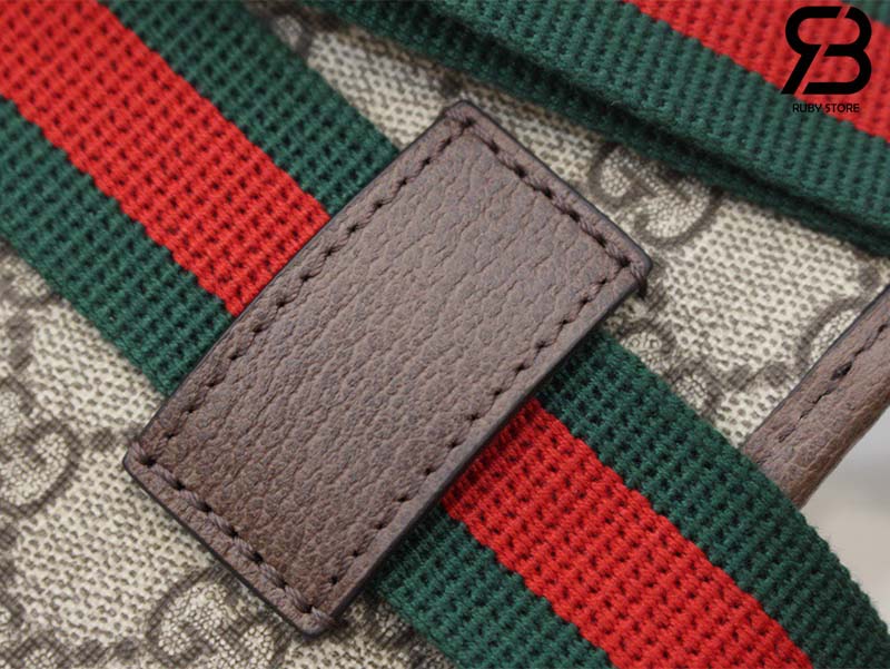 Túi Gucci Neo Vintage GG Supreme Belt Bag nâu best quality