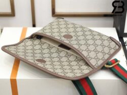 Túi Gucci Neo Vintage GG Supreme Belt Bag Nâu Best Qualit