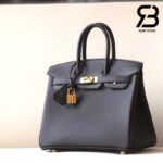 Túi Hermes Birkin 25 Noir Da Epsom GHW Best Quality