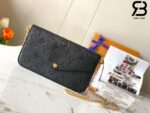 Túi LV Félicie Pochette Monogram Đen Best Quality