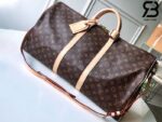 Túi LV Keepall Bandoulière 55 Monogram Nâu Canvas Best Quality