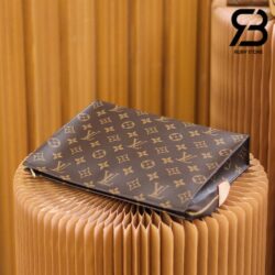 Túi LV Toiletry Pouch 26 Monogram Nâu 25CM Best Quality
