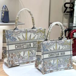 Túi Medium Dior Book Tote Multicolor Rêve D'Infini Embroidery 36CM Best Quality