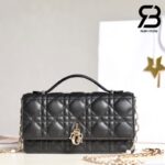 Túi Mini Miss Dior Bag Màu Đen Lamskin 21CM Best Quality