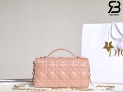 Túi Mini Miss Dior Bag Mùa Hồng Rose Des Vents Lamskin 21CM Best Quality