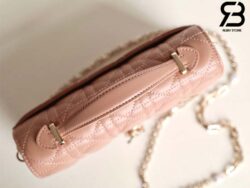 Túi Mini Miss Dior Bag Mùa Hồng Rose Des Vents Lamskin 21CM Best Quality