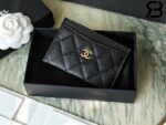 Ví Chanel Classic Card Holder Màu Đen Caviar Best Quality