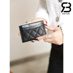Ví Chanel Classic Card Holder Màu Đen Caviar Best Quality
