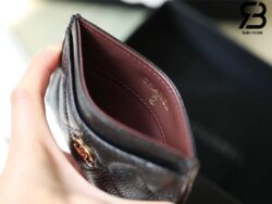 Ví Chanel Classic Card Holder Màu Đen Caviar Best Quality