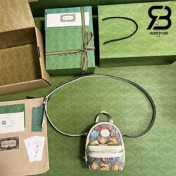 Ba Lô Gucci Animal Print Multi-Function Bag Pikara Mini Backpack GG Supreme Best Quality