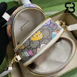 Ba Lô Gucci Animal Print Multi-Function Bag Pikara Mini Backpack GG Supreme Best Quality