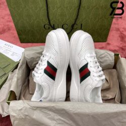 Giày Gucci GG Sneaker Web in White Best Quality