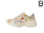 Giày Gucci Rhyton Sneaker With Animal Print Pikarar Best Quality