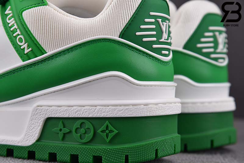 Giày Louis Vuitton Trainer Maxi Green Siêu Cấp
