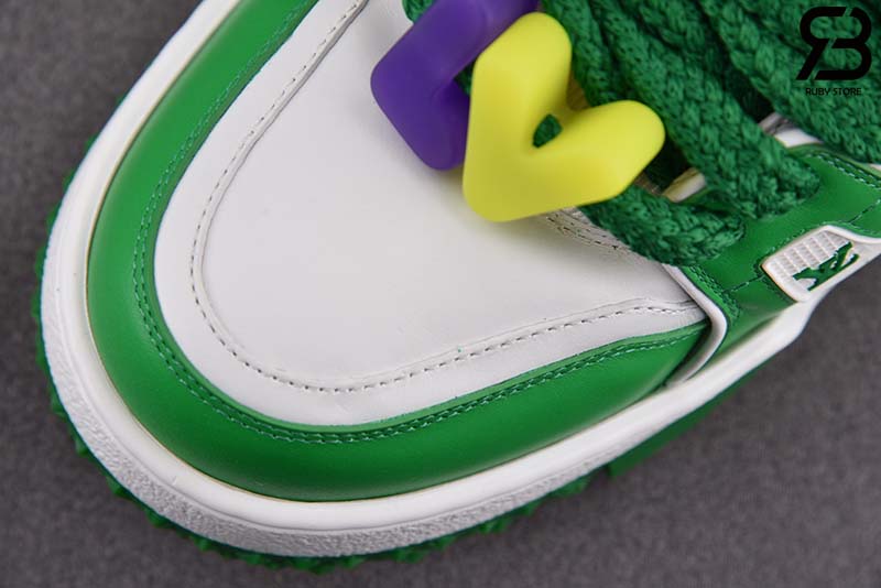 Giày Louis Vuitton Trainer Maxi Green Siêu Cấp