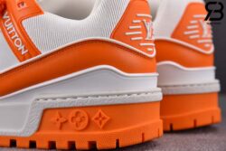 Giày Louis Vuitton Trainer Maxi Orange Siêu Cấp
