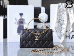 Túi Chanel 22B Flap Phone Holder Clutch With Chain Đen Lambskin Best Quality