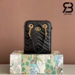 Túi Gucci GG Marmont Mini Shoulder Tote Bag Đen Best Quality