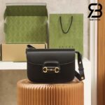 Túi Gucci 1955 Shoulder Bag Màu Đen Leather 25CM Best Quality