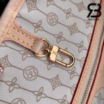 Túi LV 23S Nautical Neverfull MM Tote Bag Damier Azur Best Quality