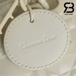 Túi Medium Lady Dior D-Joy Bag Latte Kim Cương Da Bê 26CM Best Quality