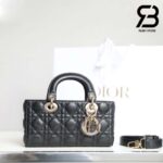 Túi Small Lady Dior D-Joy Bag Màu Đen Da Cừu 22CM Best Quality