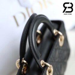 Túi Small Lady Dior D-Joy Bag Màu Đen Da Cừu 22CM Best Quality