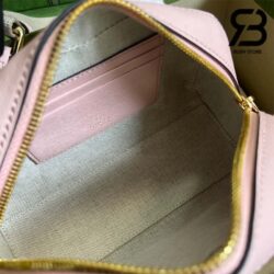 Túi Gucci Ophidia GG Animal Print Mini Bag Pikara Hồng Nhạt Best Quality