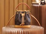 Túi LV Nano Noé Monogram Nâu 13CM Best Quality