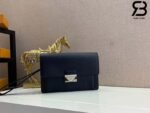 Túi LV Thames Clutch Đen Epi 25CM Best Quality