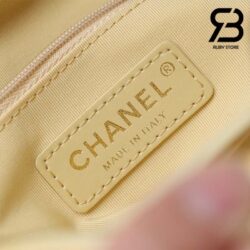 Ba Lô Chanel 22 Melody Yellow Vàng Da Caviar GHW 20CM Best Quality