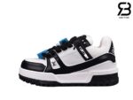 Giày Louis Vuitton Trainer Maxi Black Siêu Cấp