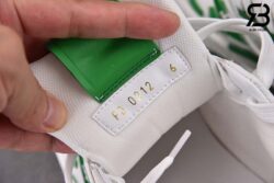 Giày Louis Vuitton x Yayoi Kusama Trainer Sneaker Green Infinity Dots Siêu Cấp