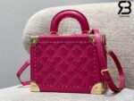 Túi LV Petite Valise Trunk Monogram Hồng Best Quality