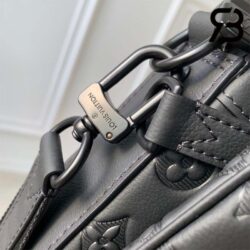 Túi LV Trio Messenger Monogram Đen Embossed Calfskin 25CM Best Quality