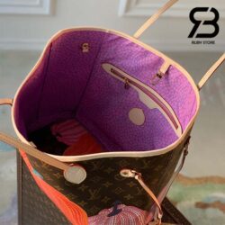 Túi LV x YK Neverfull MM Monogram Pumpkin Best Quality