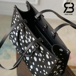 Túi LV X YK Onthego MM Monogram Empreinte Đen Trắng Dots Best Quality
